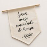 Flâmula Jesus Nosso Convidado de Honra para Casamento