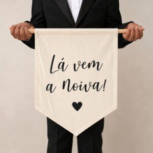 Flâmula Lá Vem a Noiva para Casamento
